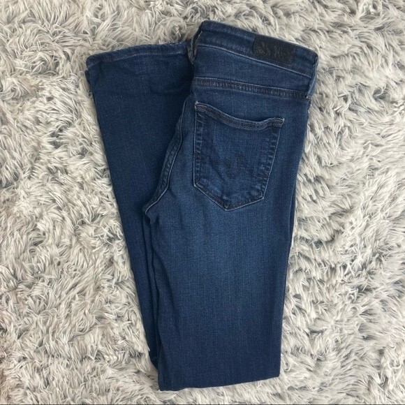Ag Adriano Goldshmied The Prima Women's Size 25R Skinny Mid Rise Cigarette Jean - Picture 1 of 14